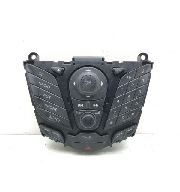 Блок управления магнитолой бу для Ford Fiesta 6 1.6 TDCi,  2009 г.