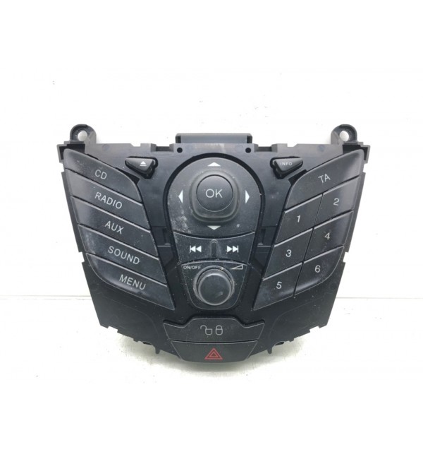 Блок управления магнитолой бу для Ford Fiesta 6 1.4 TDCi,  2009 г.
