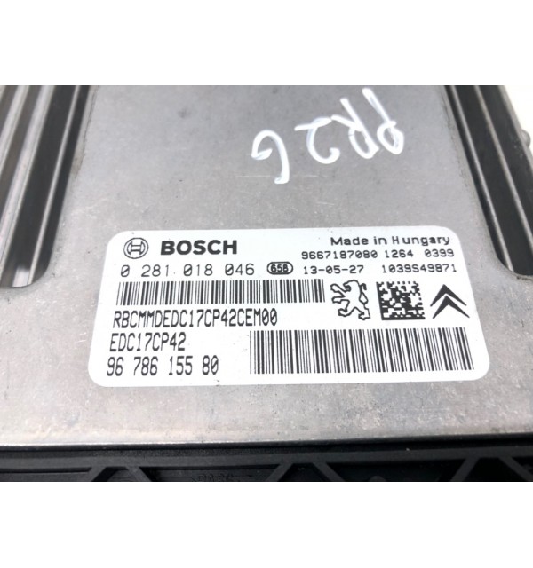 Блок управления двигателем бу для Peugeot 508  2.2 HDi,  2013 г.