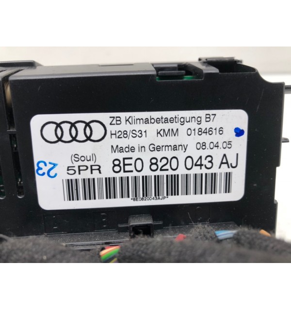Блок управления печки/климат-контроля бу для Audi A4 B7 2.0 i,  2005 г.