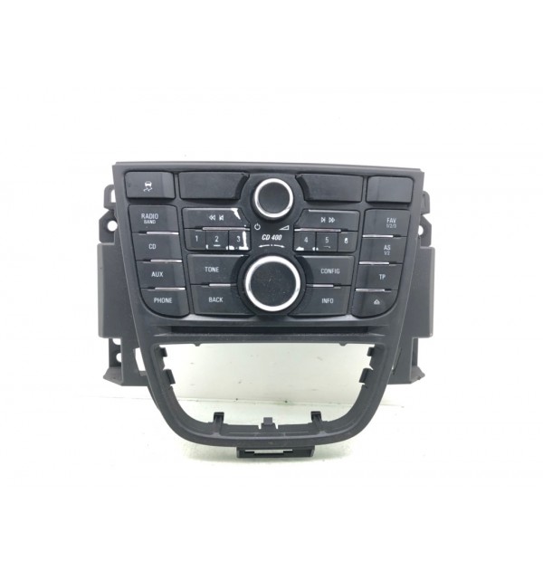 Блок управления магнитолой бу для Opel Astra J 1.6 i,  2010 г.