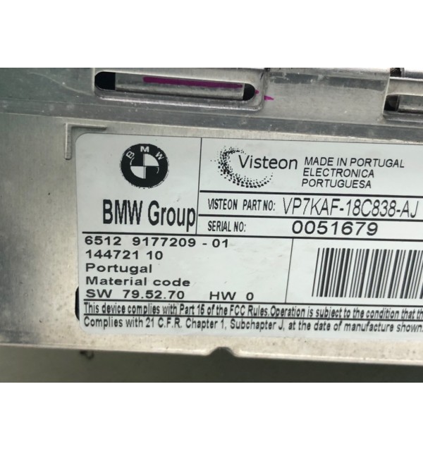 Магнитола бу для BMW 1 E87/E81/E82/E88 2.0 TD,  2007 г.