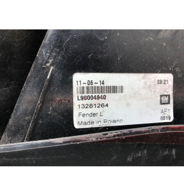 Фонарь задний левый бу для Opel Astra J 1.4 i,  2012 г.