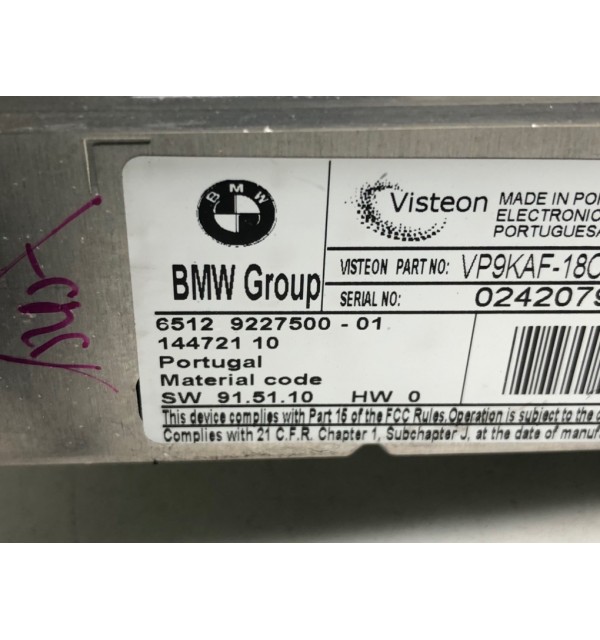 Магнитола бу для BMW 1 E87/E81/E82/E88 2.0 TD,  2010 г.