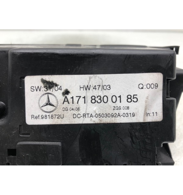Блок управления печки/климат-контроля бу для Mercedes SLK R171 1.8 i,  2005 г.