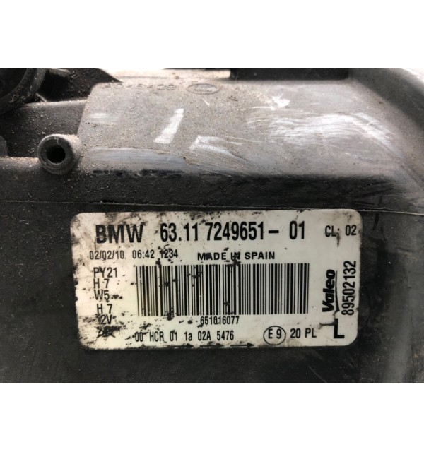 Фара левая бу для BMW 1 E87/E81/E82/E88 2.0 TD,  2010 г.
