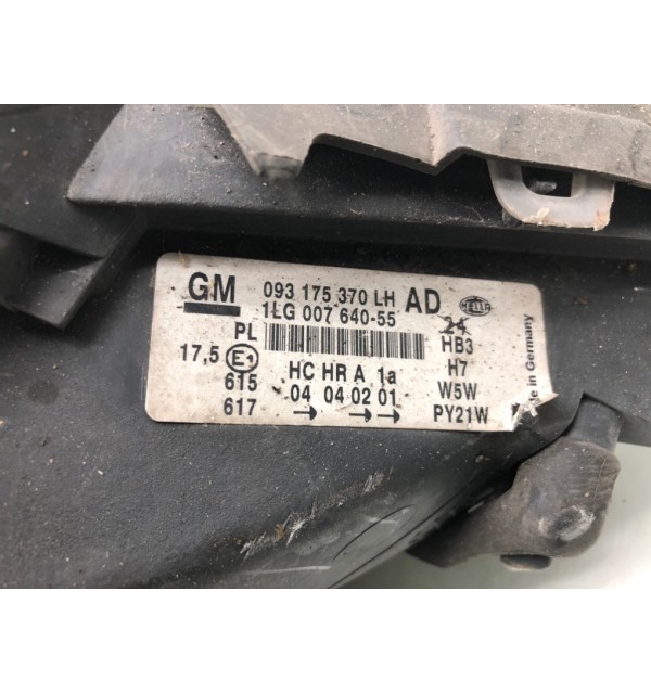 Фара левая бу для Opel Astra G 1.7 CDTi,  2004 г.