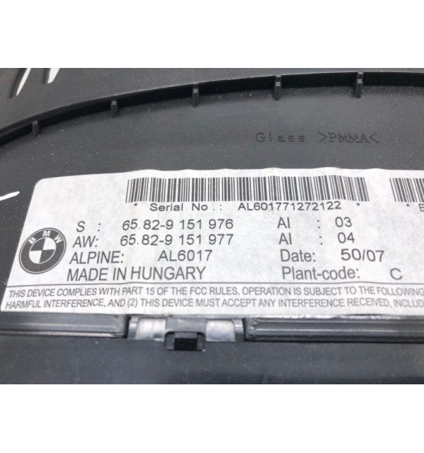 Дисплей бу для BMW 5 E60/E61 2.0 TD,  2008 г.