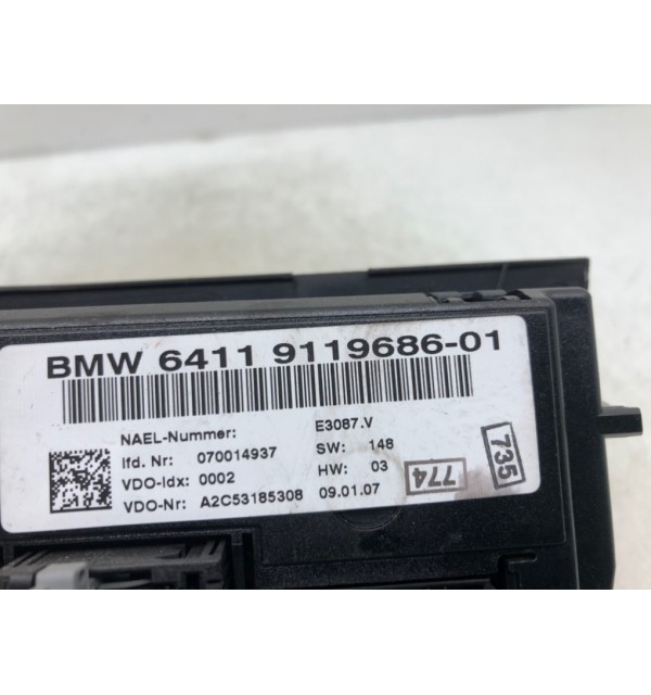 Блок управления печки/климат-контроля бу для BMW 3 E90/E91/E92/E93 2.0 TD,  2007 г.