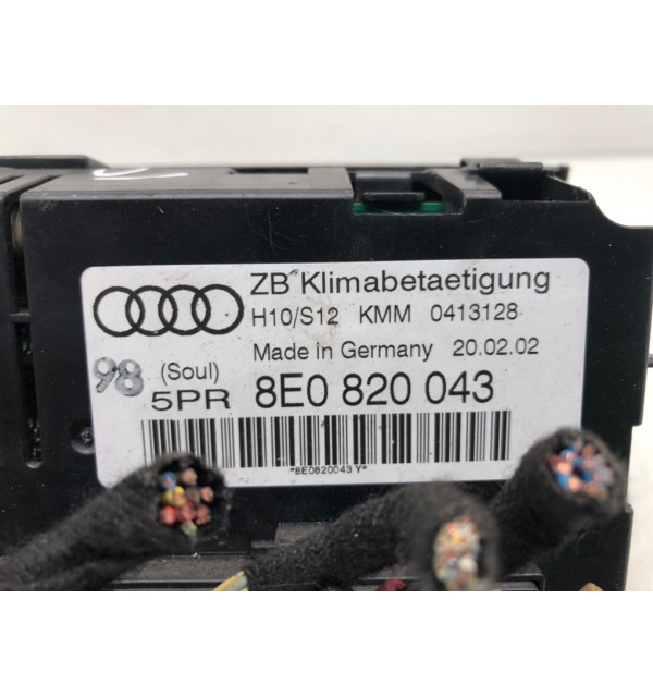 Блок управления печки/климат-контроля бу для Audi A4 B6 1.9 TDi,  2002 г.