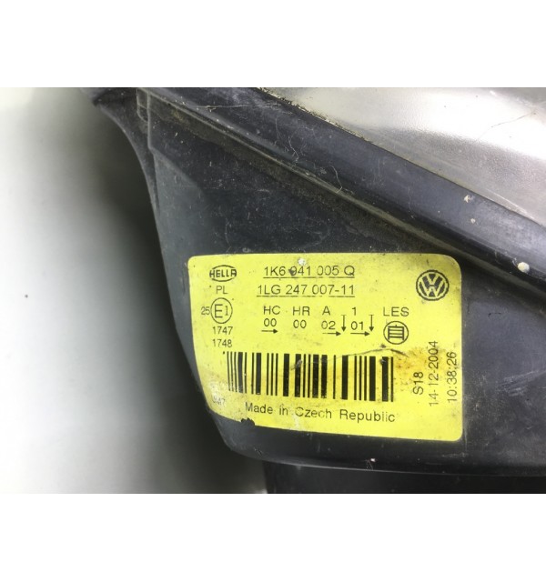 Фара левая бу для Volkswagen Golf 5 1.6 FSI,  2004 г.