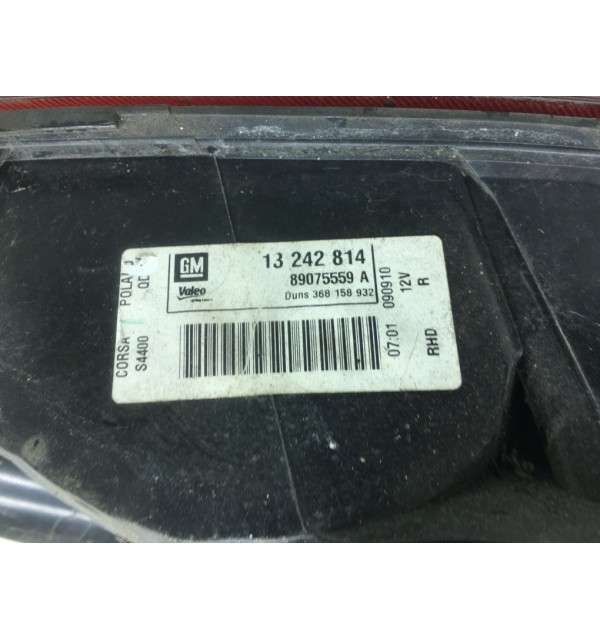 Фонарь задний правый бу для Opel Corsa D 1.2 i,  2011 г.