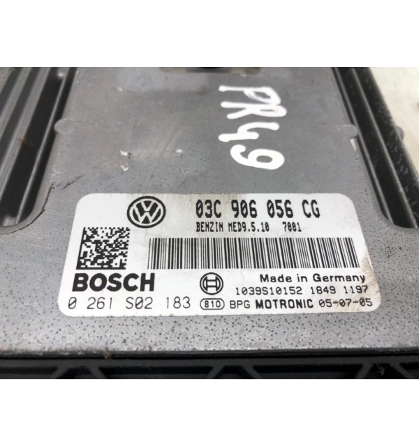 Блок управления двигателем бу для Volkswagen Golf 5 1.6 i,  2005 г.