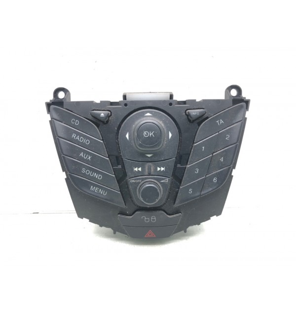 Блок управления магнитолой бу для Ford Fiesta 6 1.4 TDCi,  2008 г.