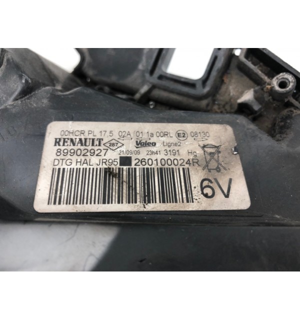 Фара правая бу для Renault Scenic 3 1.5 DCi,  2009 г.
