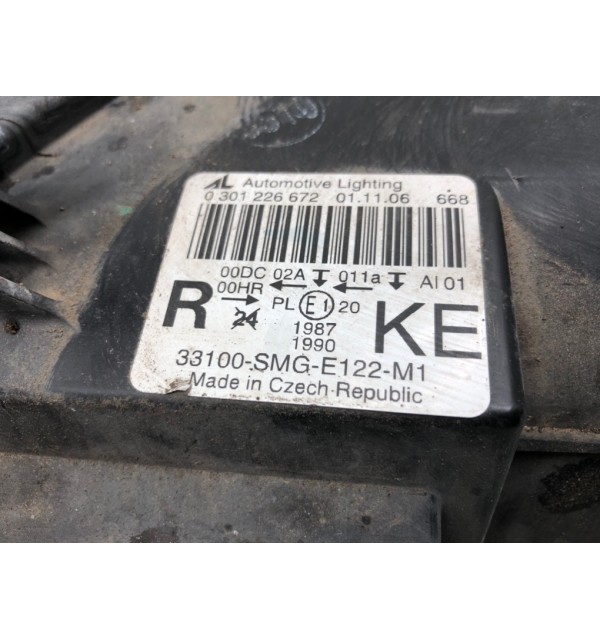 Фара правая бу для Honda Civic  1.8 i,  2006 г.