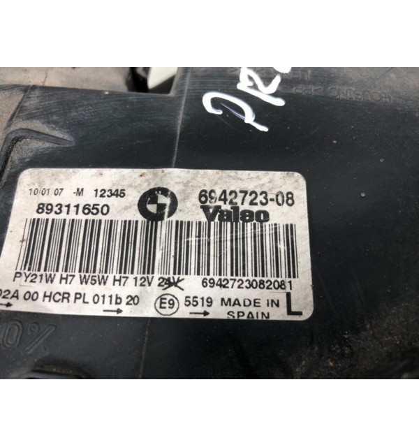 Фара левая бу для BMW 3 E90/E91/E92/E93 2.0 TD,  2007 г.