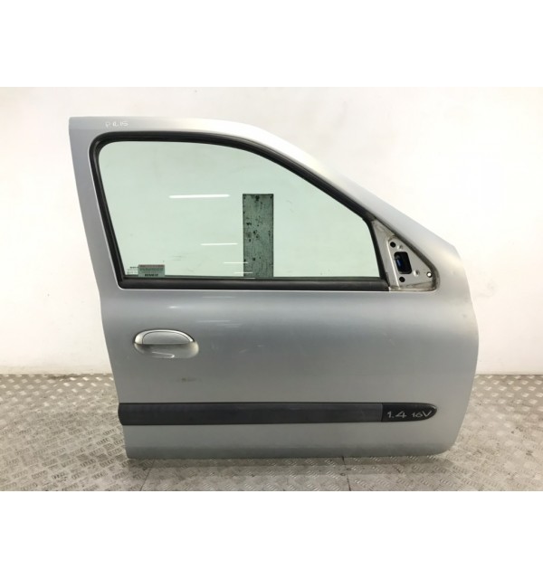 Дверь передняя правая бу для Renault Clio  1.4 i,  2004 г.