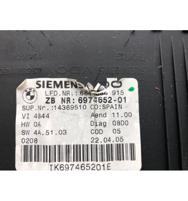 Щиток приборов (приборная панель) бу для BMW 3 E90/E91/E92/E93 2.0 i,  2005 г.