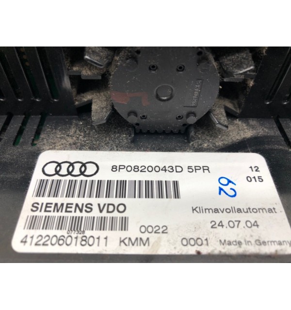 Блок управления печки/климат-контроля бу для Audi A3 8P 1.6 i,  2004 г.
