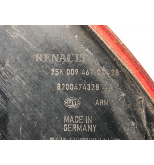 Фонарь задний правый бу для Renault Scenic 2 1.5 DCi,  2007 г.