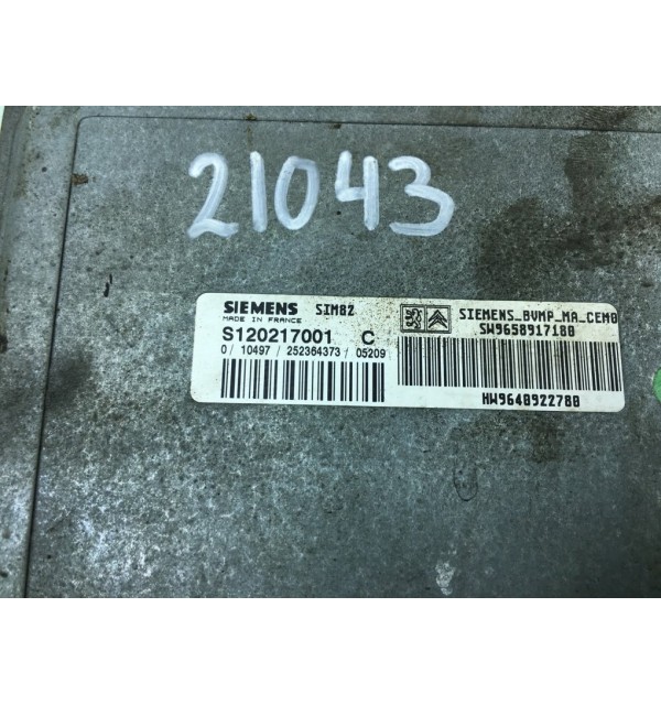 Блок управления роботизированной КПП бу для Peugeot 1007  1.6 i,  2006 г.