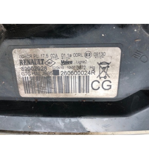 Фара левая бу для Renault Scenic 3 1.9 DCi,  2010 г.