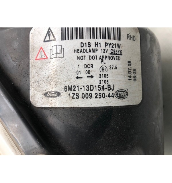 Фара правая бу для Ford S-Max  2.2 TDCi,  2008 г.