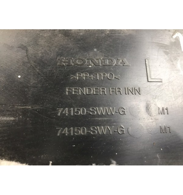 Защита арок передняя левая (подкрылок) бу для Honda CR-V  2.2 i-CTDi,  2010 г.