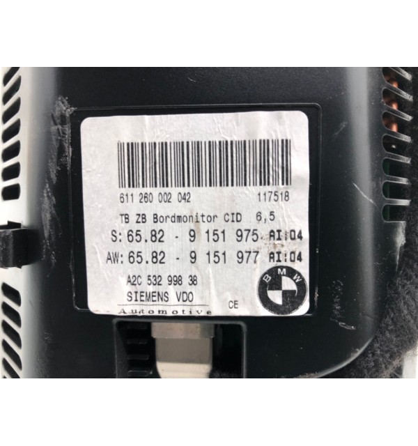 Дисплей бу для BMW 5 E60/E61 2.0 TD,  2008 г.