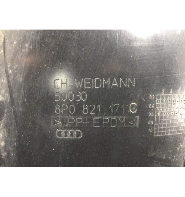 Защита арок передняя левая (подкрылок) бу для Audi A3 8P 2.0 FSI,  2006 г.