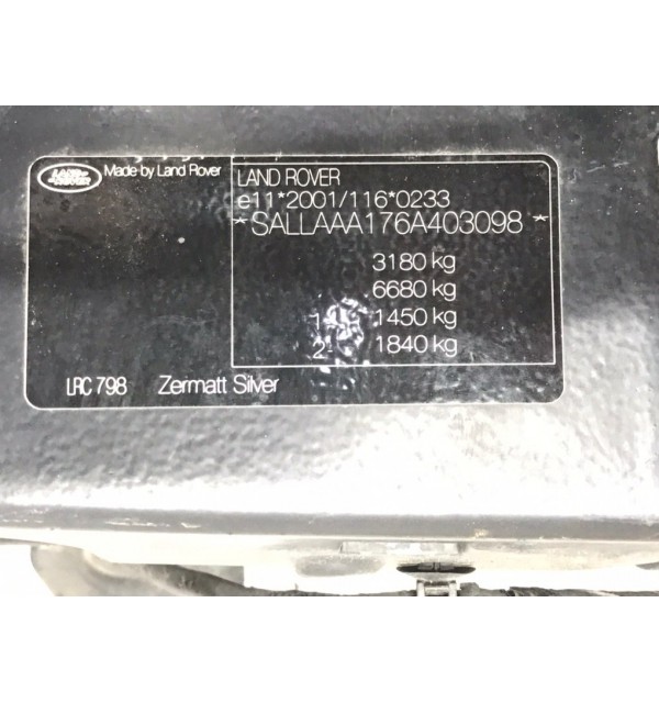 Панель передняя (телевизор) бу для Land Rover Discovery 3 2.7 TD,  2006 г.