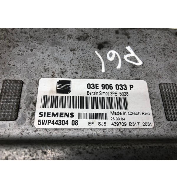 Блок управления двигателем бу для Seat Ibiza  1.2 i,  2004 г.