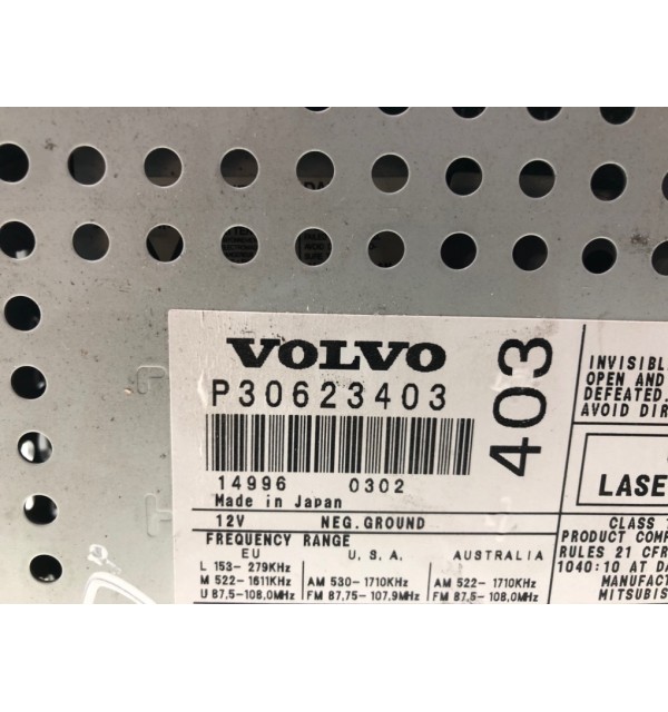 Магнитола бу для Volvo V40  1.9 DCi,  2003 г.