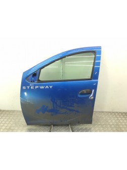 Дверь передняя левая бу для Dacia Sandero 0.9 TCE, 2016 г.