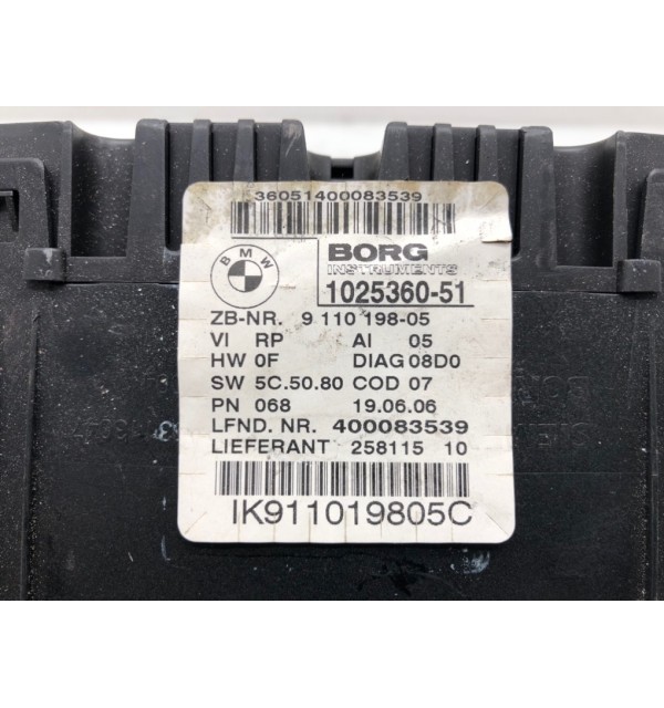 Щиток приборов (приборная панель) бу для BMW 3 E90/E91/E92/E93 2.0 i,  2006 г.