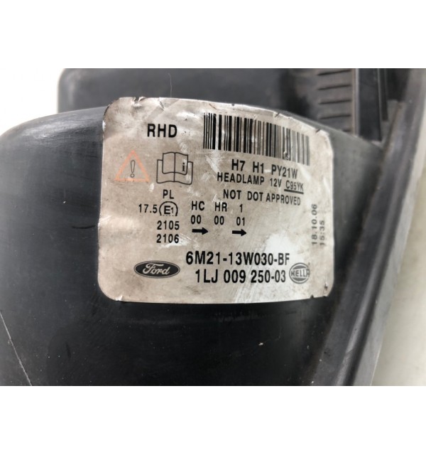 Фара левая бу для Ford S-Max  2.0 TDCi,  2006 г.
