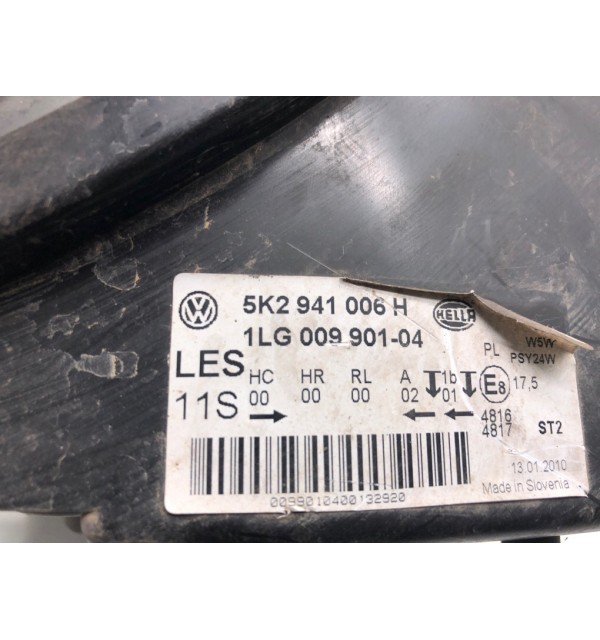 Фара правая бу для Volkswagen Golf 6 1.4 TSI,  2010 г.