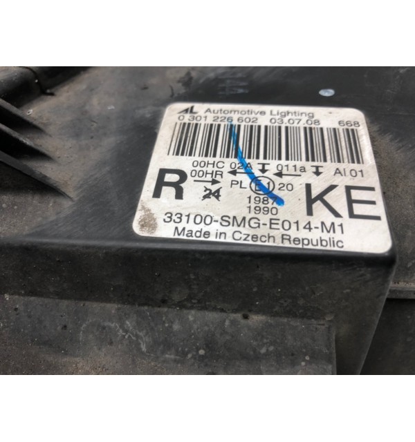 Фара правая бу для Honda Civic 8 2.2 CTDi,  2008 г.
