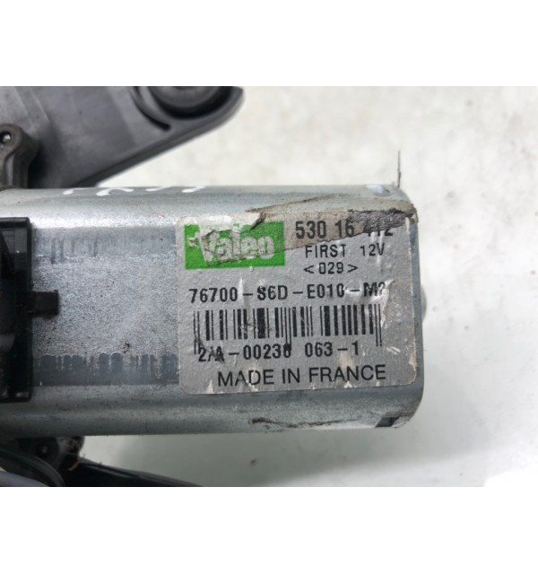 Моторчик заднего стеклоочистителя (дворника) бу для Honda Civic 7 1.6 i,  2001 г.