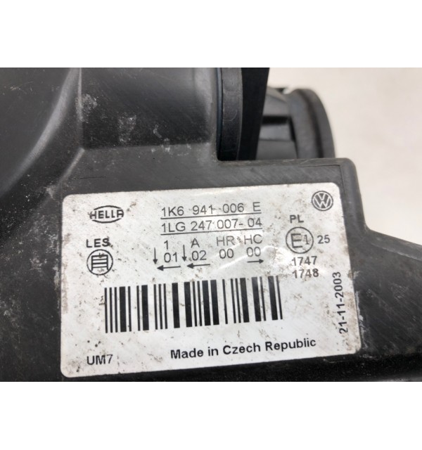 Фара правая бу для Volkswagen Golf 5 1.9 TDi,  2007 г.