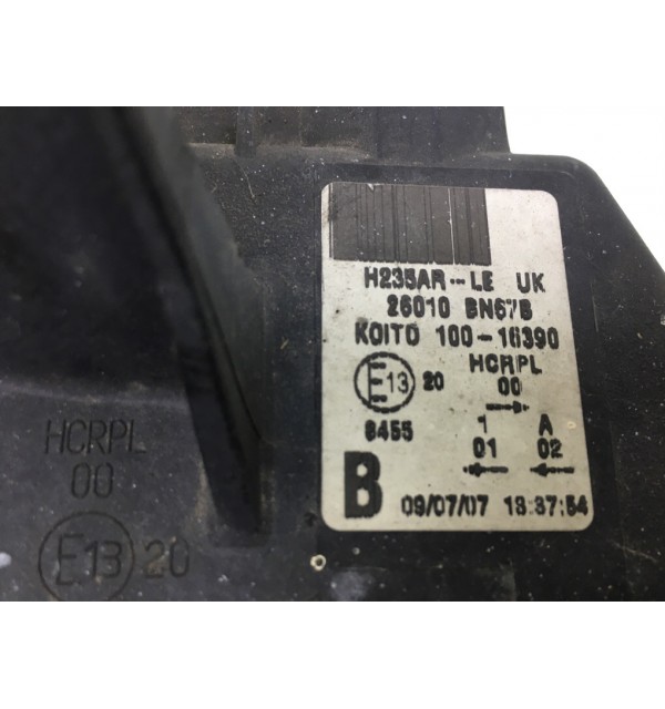 Фара правая бу для Nissan Almera N16 1.5 i,  2003 г.