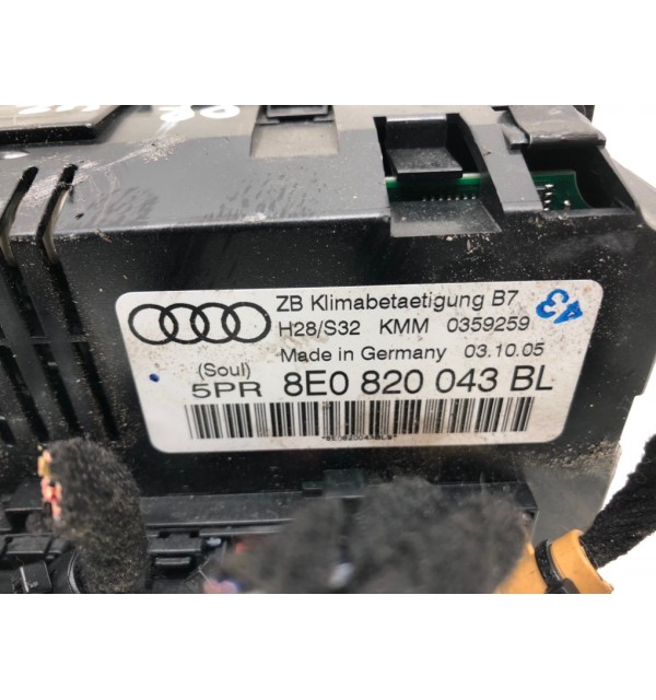 Блок управления печки/климат-контроля бу для Audi A4 B7 3.2 FSI,  2005 г.