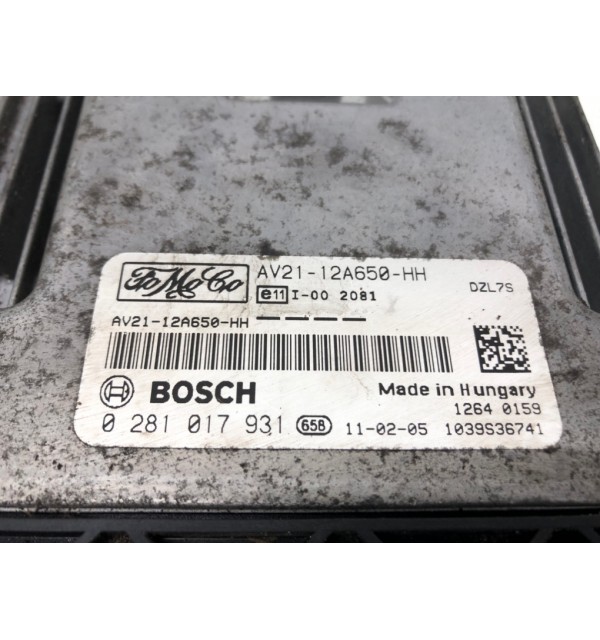 Блок управления двигателем бу для Ford Fiesta 6 1.6 TDCi,  2011 г.