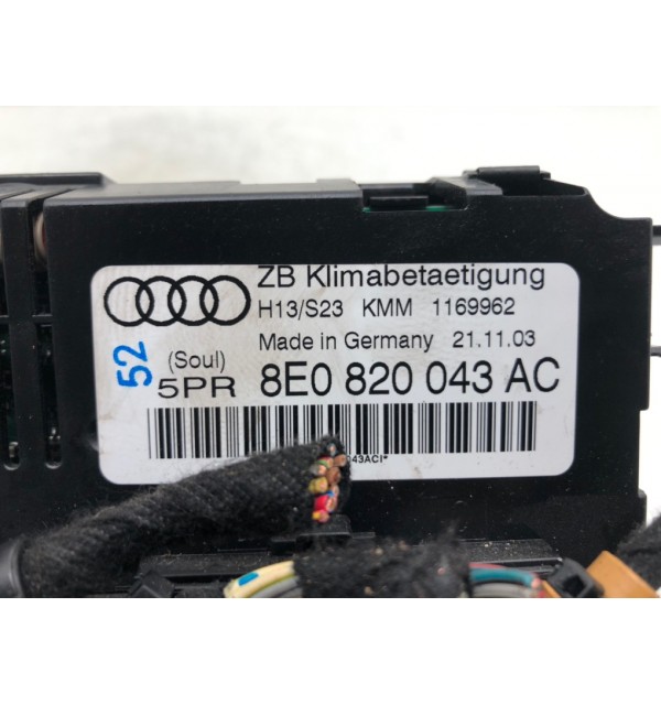 Блок управления печки/климат-контроля бу для Audi A4 B6 3.0 i,  2003 г.
