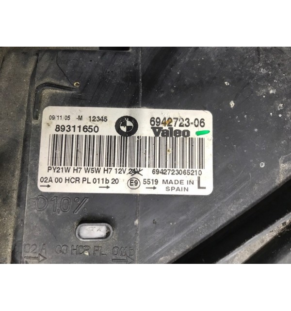 Фара левая бу для BMW 3 E90/E91/E92/E93 2.0 TD,  2005 г.