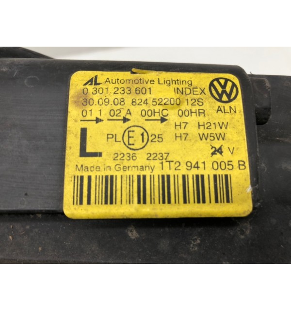 Фара левая бу для Volkswagen Touran  1.9 TDi,  2008 г.