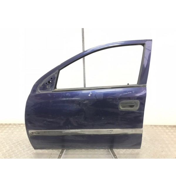 Дверь передняя левая бу для Opel Astra G 1.6 i,  2001 г.