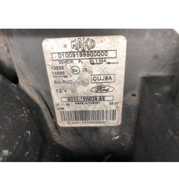 Фара правая бу для Ford Transit  2.2 TDCi,  2009 г.