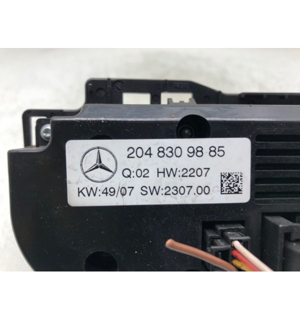 Блок управления печки/климат-контроля бу для Mercedes C W204 1.8 i,  2008 г.